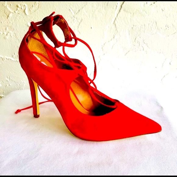 🎈OPEN TO REASONABLE OFFERS🎈Steve Madden Red Stilettos - Picture 7 of 14